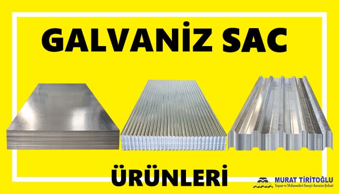 Galvaniz Sac Ürünleri